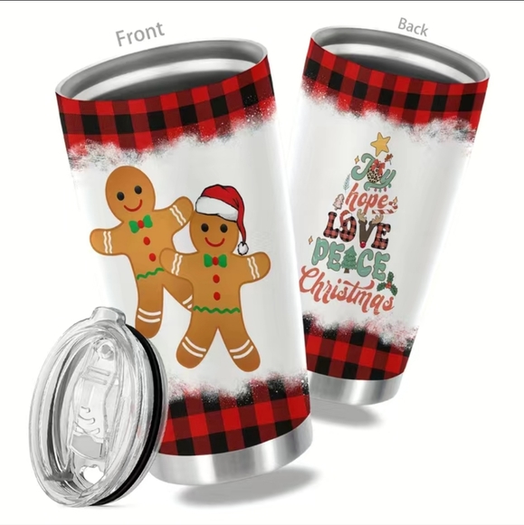 20 oz. Gingerbread man insulated cup. SEE ALL PICS 4 MORE ITEMS S… - Picture 13 of 16